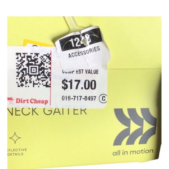 NWT All In Motion Neck Warmer Gator - Picture 5 of 5